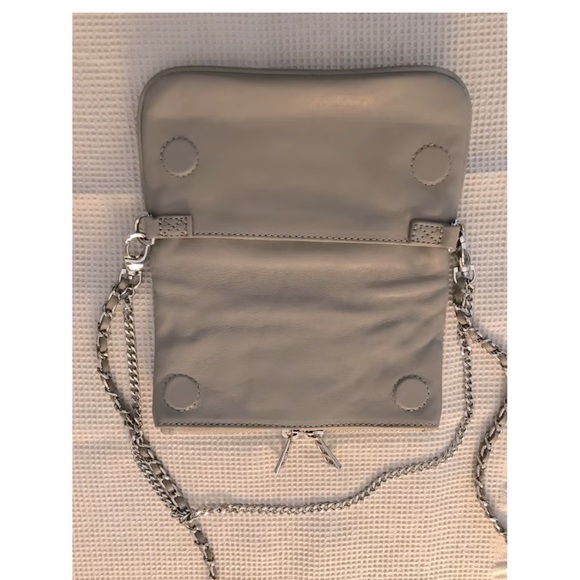 Zadig & Voltaire Natural Rock Savage Nano Snake-embossed Leather Cross-body Bag - Picture 5 of 7